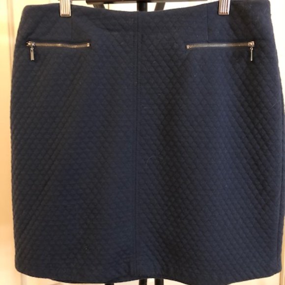 Laundry By Shelli Segal Dresses & Skirts - Laundry by Shelli Segal Quilted Blue Skirt Size 12